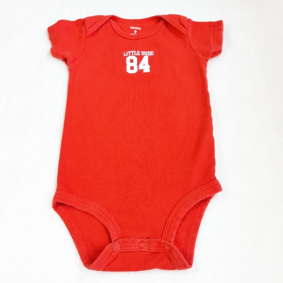 9M Infant Boys Bundle of 2 Onesies Short Sleeve Carter and Long Sleeve Circo - Picture 3 of 12